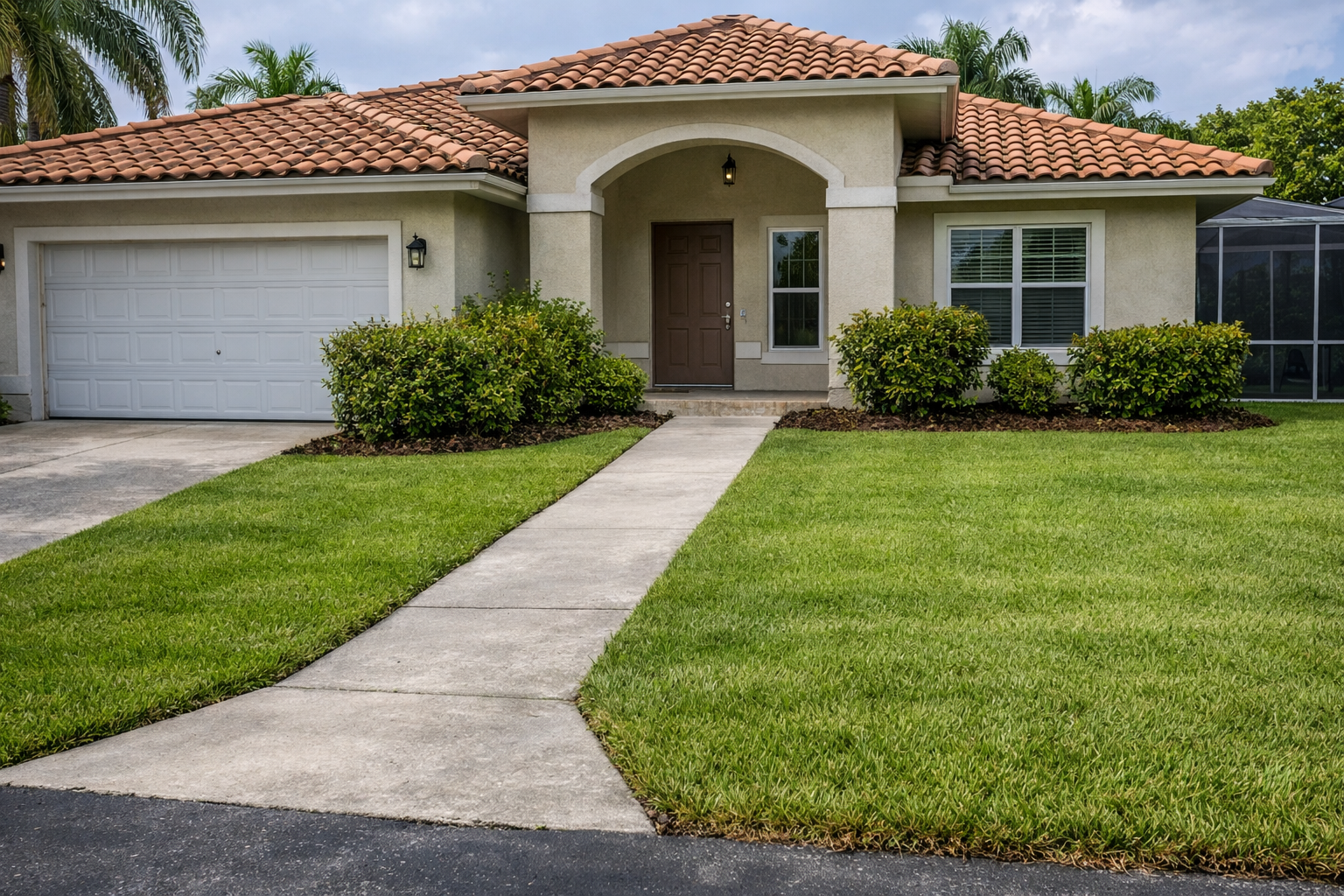 Lawn care — after